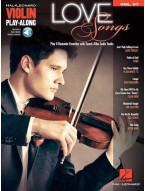 Love Songs: Violin Play-Along 67 (noty na housle) (+audio)