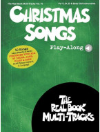 Christmas Songs Play-Along: Real Book Multi-Tracks Vol. 10 (noty na nástroje C, Eb, bB, basového klíče) (+audio)