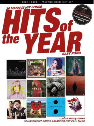 Hits Of The Year 2017 (noty na snadný sólo klavír)