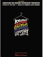 Joseph and the Amazing Technicolor / Josef a jeho úžasný pestrobarevný plášť (noty na klavír, zpěv, akordy na kytaru)