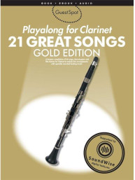 Guest Spot: Playalong For Clarinet - 21 Great Songs (Gold Edition) (noty na klarinet) (+audio)