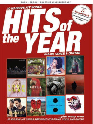 Hits Of The Year 2017 (noty na klavír, zpěv, akordy na kytaru) (+audio)