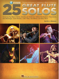 Eric J. Morones: 25 Great Flute Solos (noty na příčnou flétnu) (+audio)