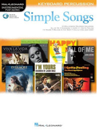 Simple Songs: Keyboard Percussion - Instrumental Play-Along (noty na melodické perkuse) (+audio)