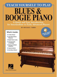 Michael Tarro: Teach Yourself To Play Blues & Boogie Piano (noty na sólo klavír) (+audio)