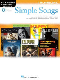 Simple Songs: Trombone - Instrumental Play-Along (noty na pozoun) (+audio)