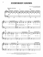 Leonard Cohen For Easy Piano (noty na snadný sólo klavír)