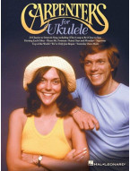 Carpenters For Ukulele (noty, melodická linka, akordy)