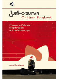 Justin Guitar: Christmas Songbook (akordy na kytaru, texty písní)