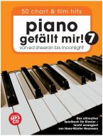 HANS-GÜNTER HEUMANN: Piano gefällt mir! 50 Chart & Film Hits - Band 7 (noty na sólo klavír) (+audio)