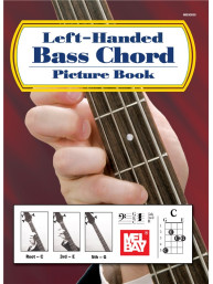 William Bay: Left-Handed Bass Chord Picture Book (akordy na levorukou baskytaru)