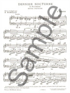 Frederic Chopin: Nocturne No.20 In C Sharp Minor (noty na sólo klavír)