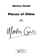 Morton Gould: Pieces Of China (noty na sólo klavír)