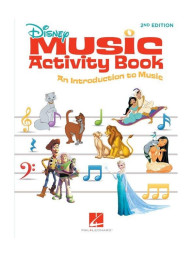 Disney Music Activity Book (2nd Edition) (noty, melodická linka, akordy)