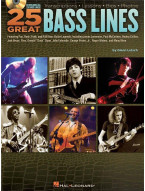 25 Great Bass Lines (noty, tabulatury na baskytaru) (+audio)