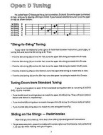 Learn To Play Bottleneck Guitar (noty, tabulatury na kytaru) (+audio)