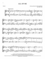 Pop Hits For Violin Duet (noty na housle)