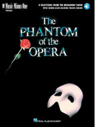 Phantom Of The Opera / Fantom opery: Music Minus One Vocal (noty na klavír, zpěv, akordy) (+audio)
