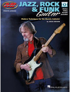Dean Brown: Jazz, Rock & Funk Guitar - Modern Techniques For the Electric Guitarist (noty, tabulatury na kytaru) (+video)
