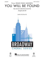 You Will Be Found From Dear Evan Hansen - SATB (noty na sborový zpěv) - SADA 5 ks