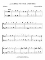 Classical Themes For Two Trombones (noty na 2 pozouny)