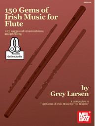 150 Gems Of Irish Music For Flute (noty na příčnou flétnu) (+audio)