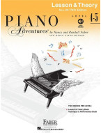 Faber Piano Adventures: Level 4-5 Lesson & Theory Book - International Anglicised Edition (noty na sólo klavír) (+audio)