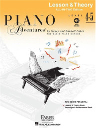 Faber Piano Adventures: Level 4-5 Lesson & Theory Book - International Anglicised Edition (noty na sólo klavír) (+audio)