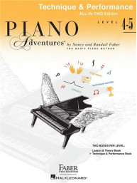 Faber Piano Adventures: Level 4-5 Technique & Performance Book (noty na sólo klavír)