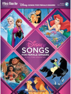Disney Songs For Female Singers: 10 All-Time Favorites (noty na klavír, zpěv, akordy na kytaru) (+audio)