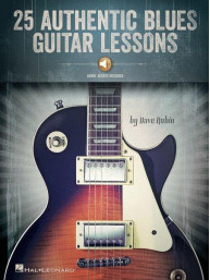 25 Authentic Blues Guitar Lessons (noty, tabulatury na kytaru) (+audio)