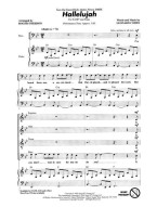 Leonard Cohen: Hallelujah - SATB (noty pro sborový zpěv, klavír) - SADA 5 ks