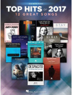 Top Hits Of 2017 For Big-Note Piano (velké noty na snadný sólo klavír)