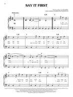 Sam Smith: The Thrill Of It All (noty na snadný sólo klavír)