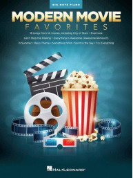 Modern Movie Favourites - Big Note Piano (velké noty na snadný sólo klavír)