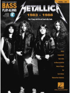 Metallica: 1983-1988 - Bass Play-Along 21 (noty, tabulatury na baskytaru) (+audio)