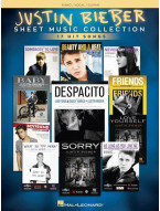 Justin Biebier: Sheet Music Collection (noty na klavír, zpěv, akordy na kytaru)