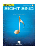 Chad Johnson: How To Sight Sing (noty na zpěv) (+audio)