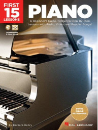First 15 Lessons - Piano (noty na sólo klavír) (+audio & video)
