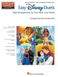 Easy Disney Duets: Eight Arrangements For One Piano, Four Hands (noty na snadný čtyřruční klavír)