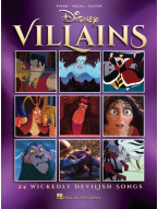 Disney Villains (noty na klavír, zpěv, akordy na kytaru)