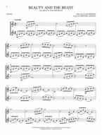 Disney Songs For Violin Duet (noty na 2 housle)
