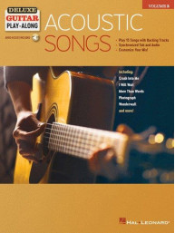 Deluxe Guitar Play-Along: Acoustic Songs (noty, tabulatury na kytaru) (+audio & software)