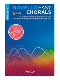 Novello Easy Chorals (noty na sborový zpěv, klavír) (+audio & software)