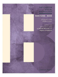 The Chester Vocal Anthology: Baritone/Bass (noty na zpěv, klavír)