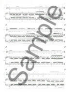 Michael Nyman: The Man Who Mistook His Wife For A Hat (noty, kompletní partitura)