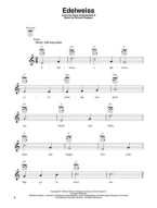 The Sound Of Music For Ukulele (noty, melodická linka, akordy)