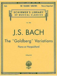 J.S. Bach: The Goldberg Variations (noty na cembalo, klavír)