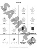 My First Piano Adventure: Flashcard Sheets (noty na snadný sólo klavír)