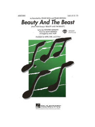 Beauty And The Beast / Kráska a zvíře - SAB (noty na sborový zpěv, klavír) - SADA 5 ks